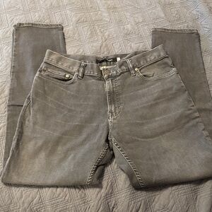 Banana Republic Charcoal Tapered Jeans
